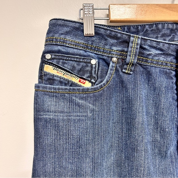 Diesel Shazor Men’s Size 34x32 Medium Wash: 008AB Blue Jeans Bootcut Y2K 90’s - Picture 4 of 14